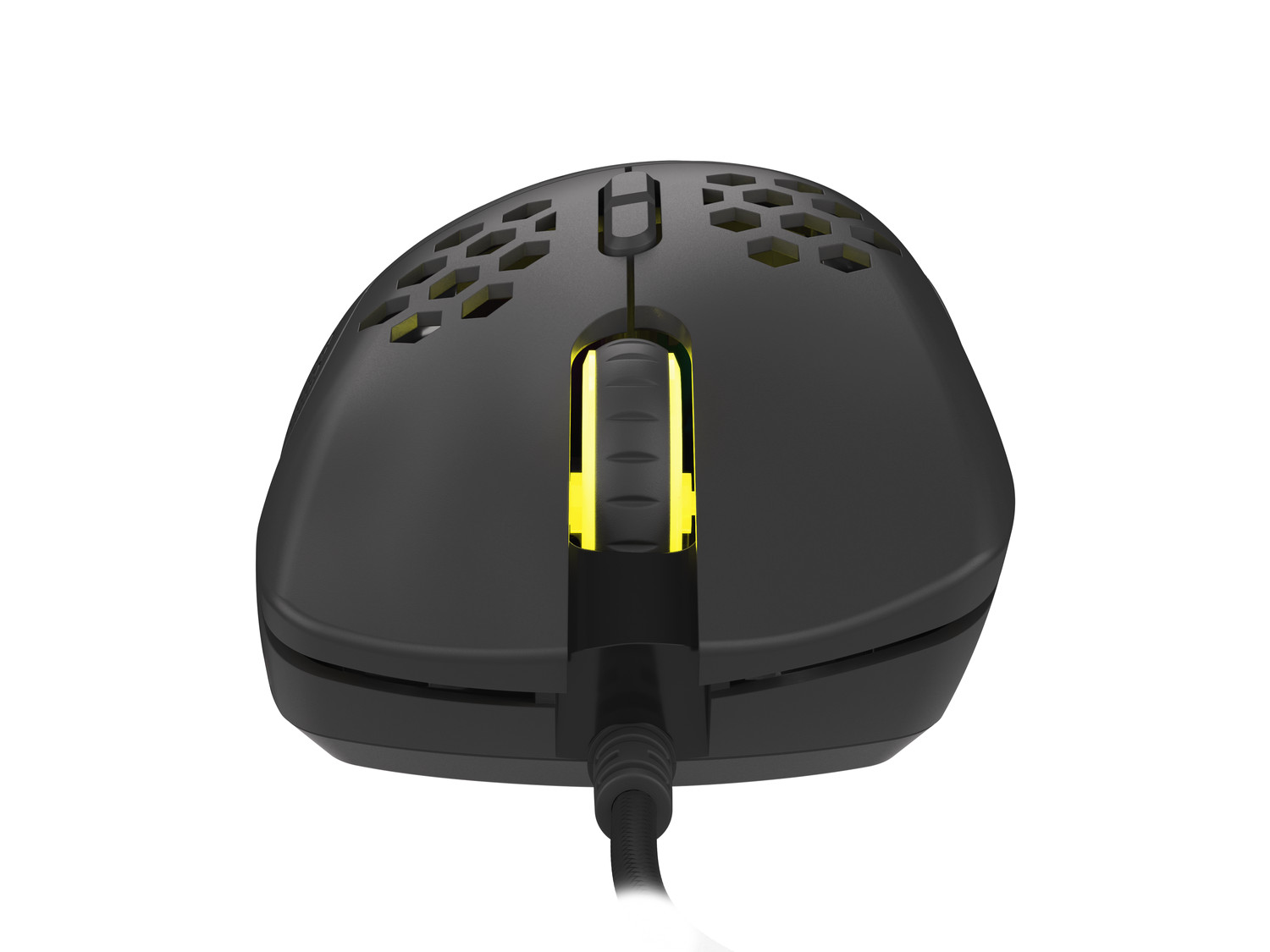 Obrázek Genesis herní optická myš KRYPTON 550/RGB/8000 DPI/Herní/Optická/Pro praváky/Drátová USB/Černá
