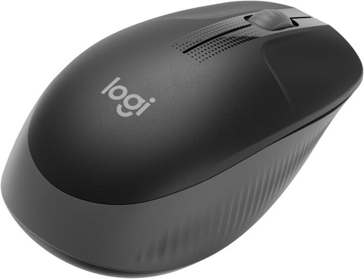 Obrázek Logitech M190/Kancelářská/Optická/1 000 DPI/Bezdrátová USB/Černá