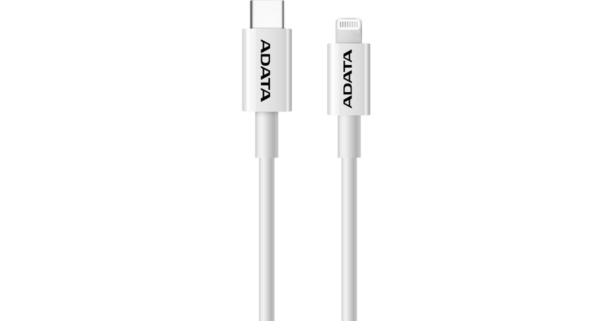 Obrázek ADATA kabel USB-C na Lightning bílý