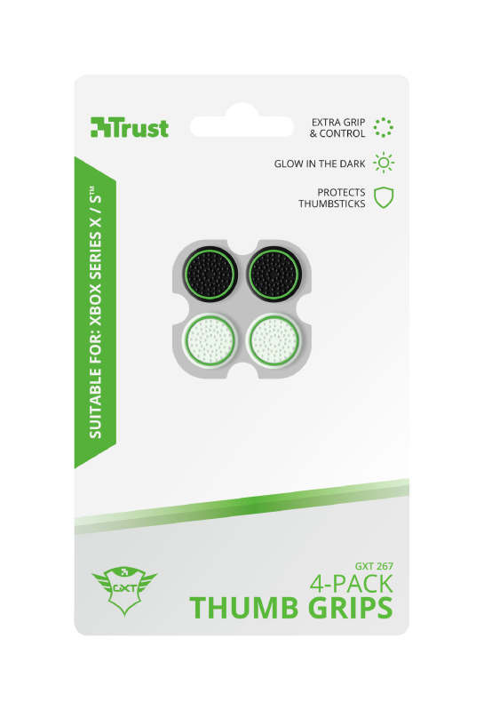 Obrázek TRUST GXT267 4-PACK THUMB GRIPS XBOX