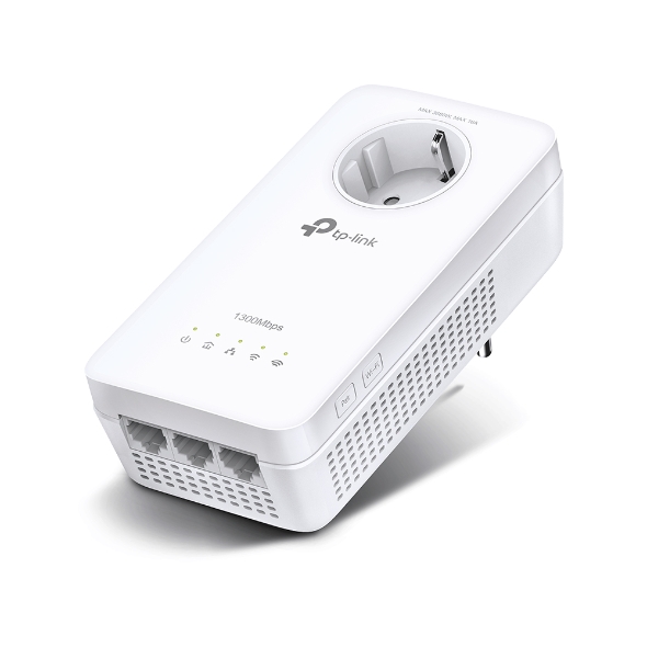 Obrázek TP-Link TL-WPA8631P AV1300 Gb průchozí AC1200 Powerline WiFi Extender (1ks)
