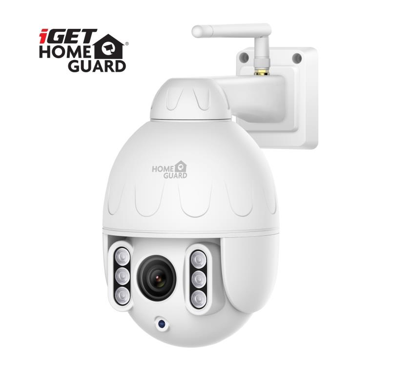 Obrázek iGET HGWOB853 - WiFi venkovní rotační IP FullHD 1080p kamera, IP66, mikrofon + repro., LAN, CZ app