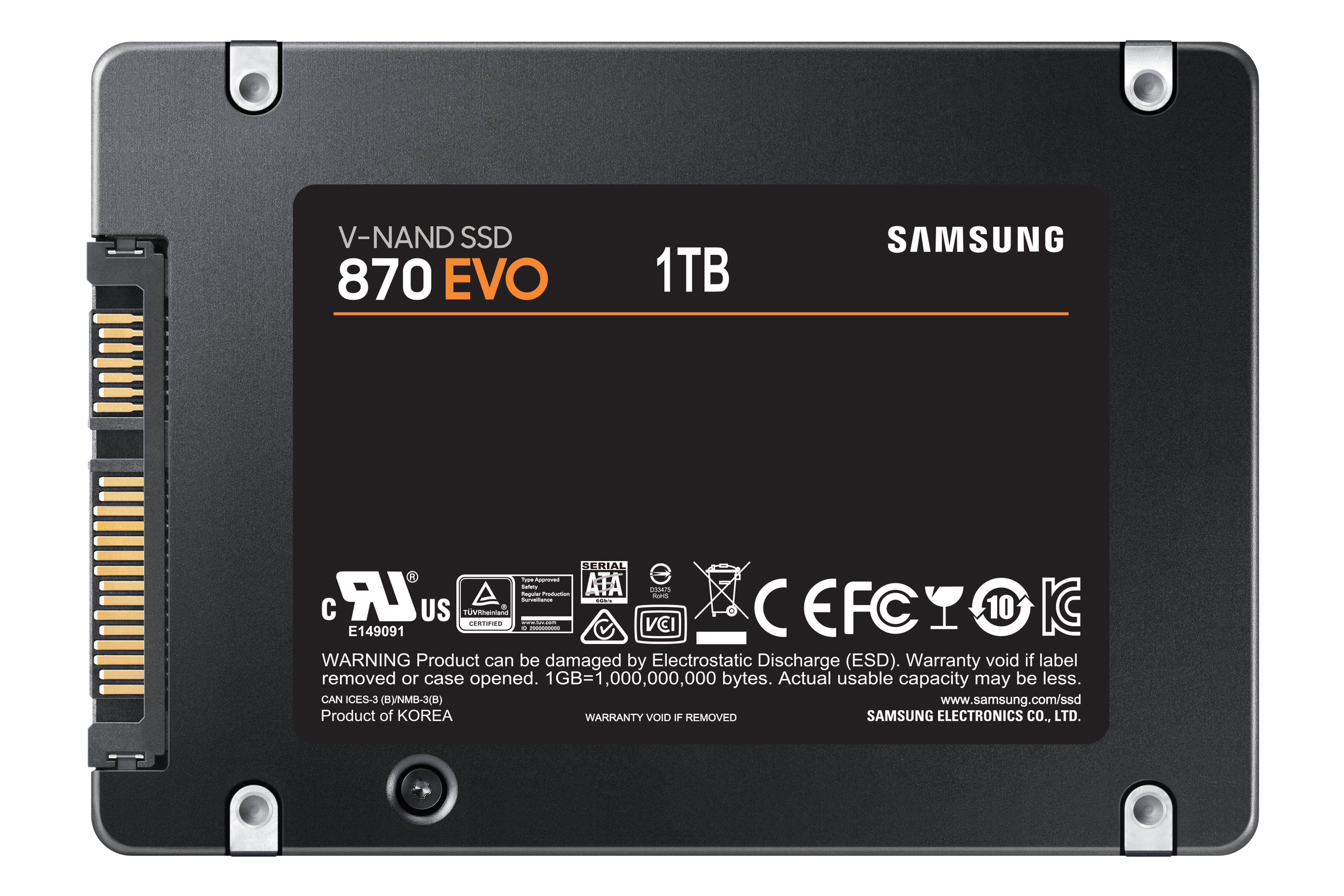 Obrázek Samsung 870 EVO/1TB/SSD/2.5"/SATA/5R