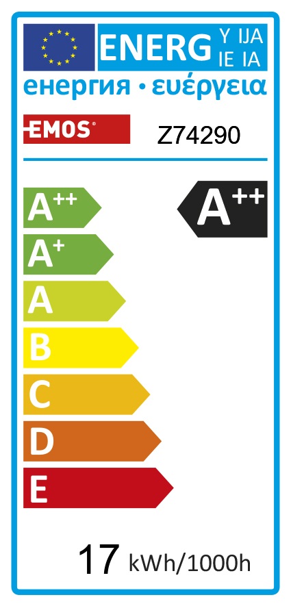 Obrázek EMOS LED FLM A67 17W(150W) 2452lm E27 WW A++