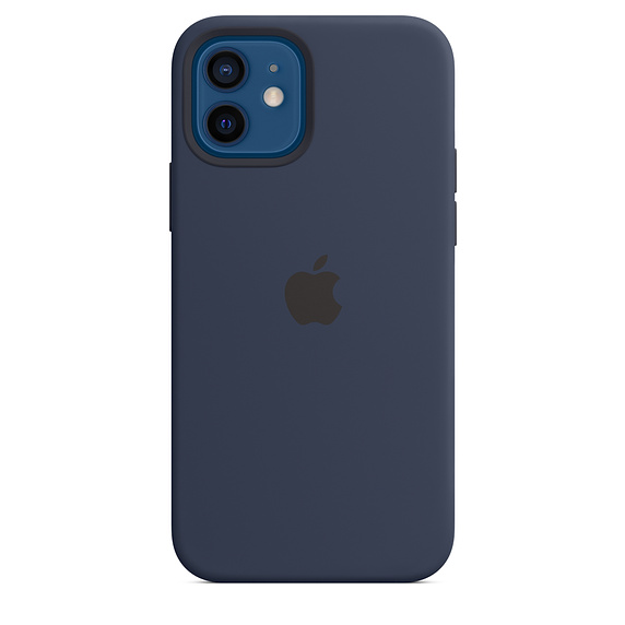 Obrázek iPhone 12/12 Pro Silicone Case w MagSafe D.Navy/SK