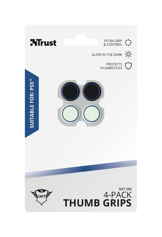 Obrázek TRUST GXT266 4-PACK THUMB GRIPS PS5