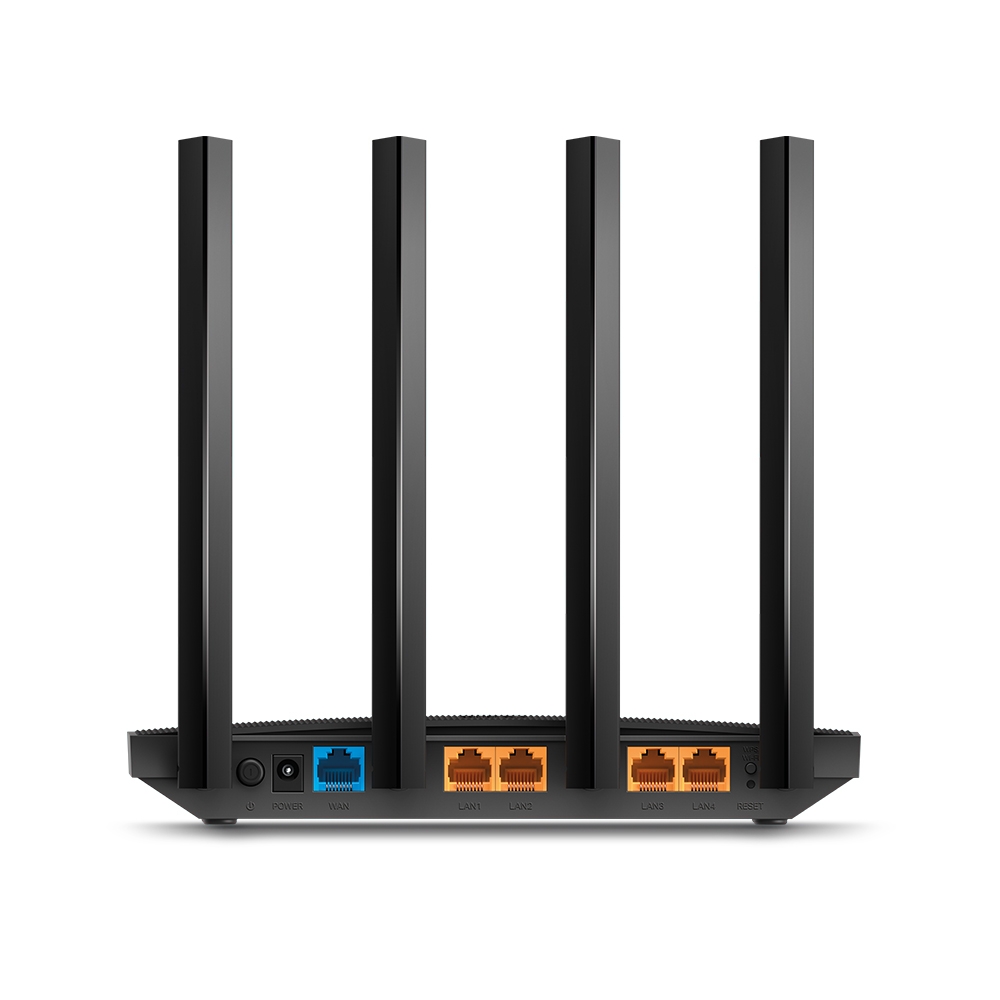 Obrázek TP-Link Archer C6U AC1200 WiFi DualBand Router, USB 2.0, 5xGb LAN, 4x anténa
