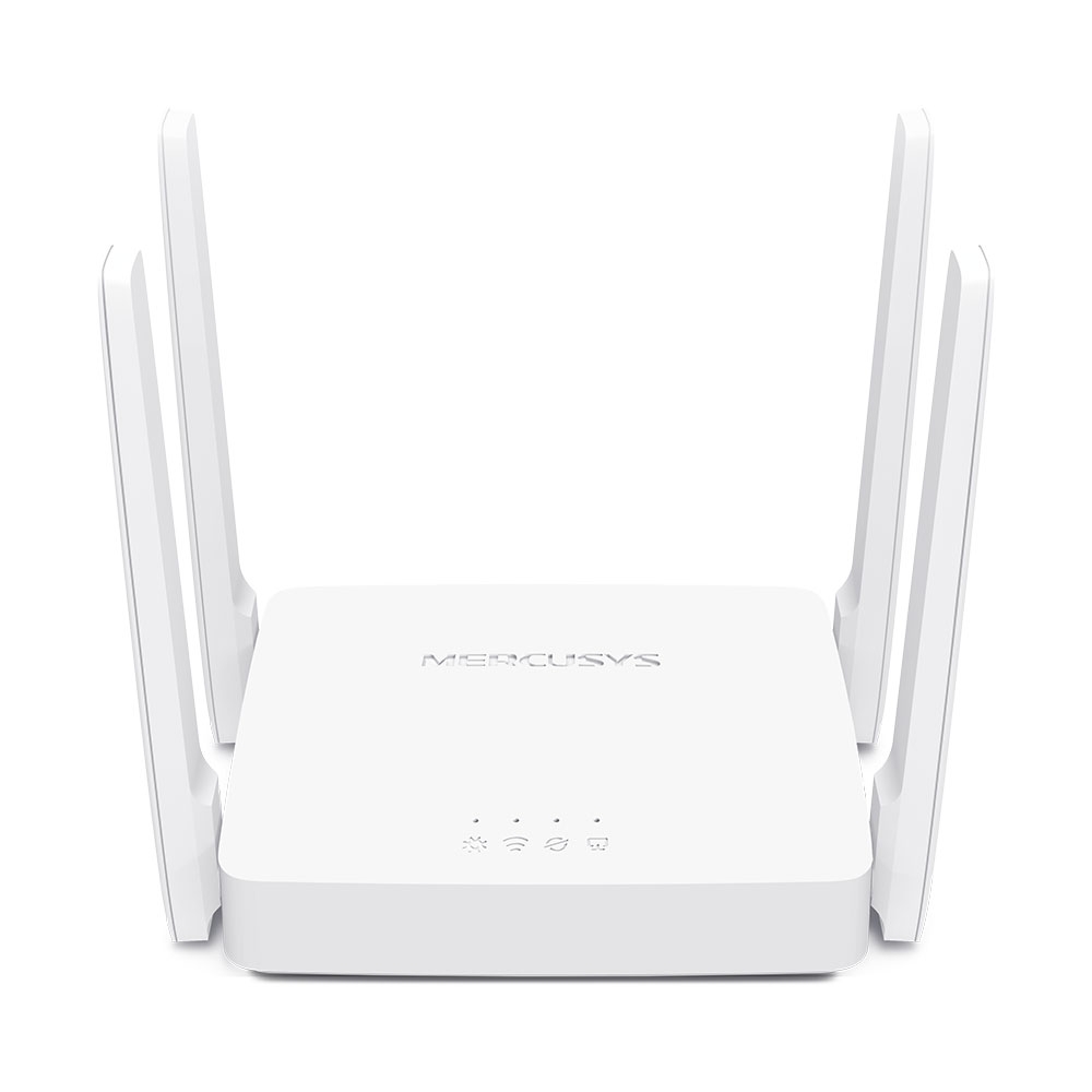 Obrázek Mercusys AC10 AC1200 router, 2xLAN, 1xWAN, 4x pevná anténa