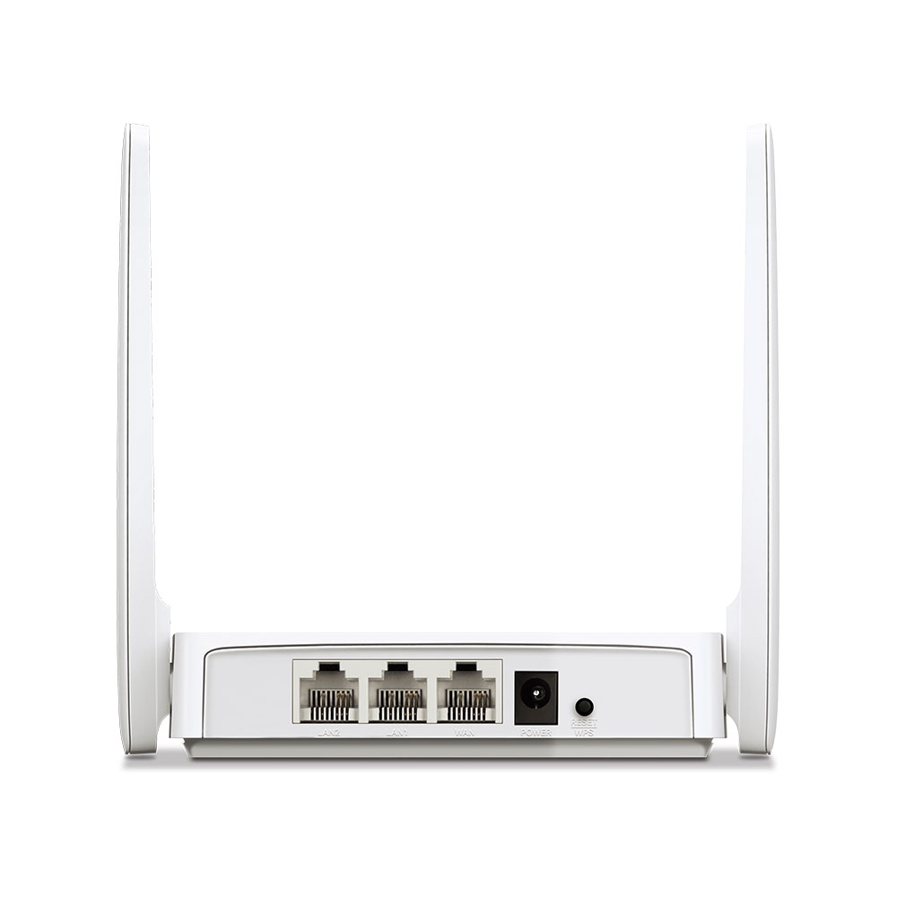 Obrázek Mercusys AC10 AC1200 router, 2xLAN, 1xWAN, 4x pevná anténa