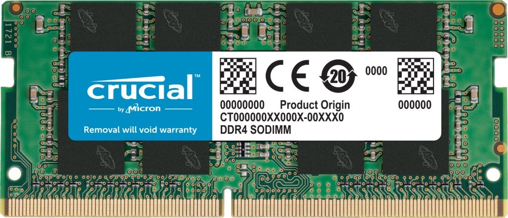 Obrázek Crucial/SO-DIMM DDR4/16GB/3200MHz/CL22/1x16GB