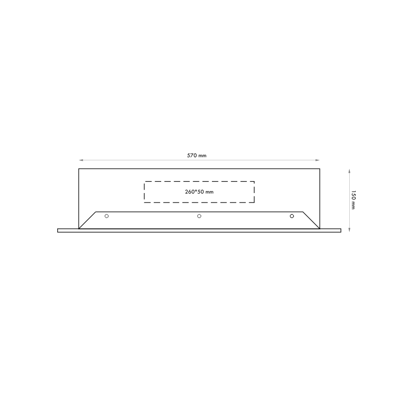 Obrázek Datacom 19" rozvaděč pod omítku 4U+2U/150mm plech