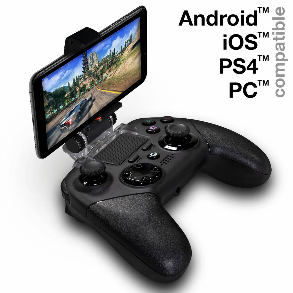 Obrázek EVOLVEO Ptero 4PS, bezdrátový gamepad pro PC, PlayStation 4, iOS a Android