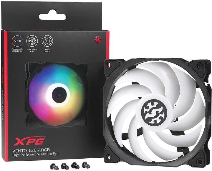 Obrázek Adata XPG Vento 120mm fan RGB