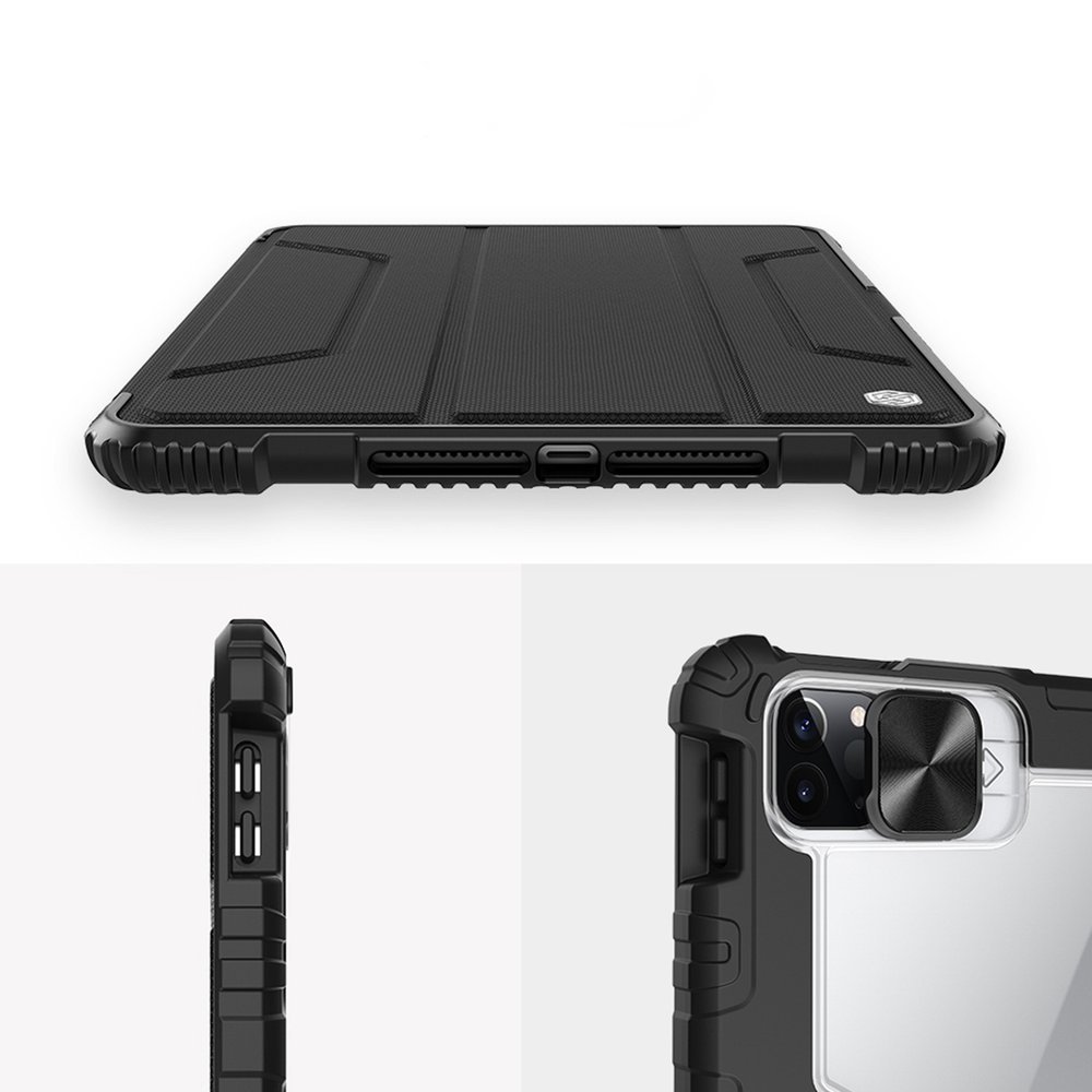 Obrázek Nillkin Bumper PRO Protective Stand Case iPad Air 4/5/10.9 2020/11 2024/ Pro 11 2020/2021/2022 Black