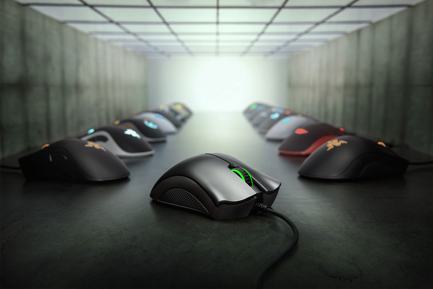 Obrázek Razer DeathAdder Essential/Herní/Optická/Drátová USB/Černá