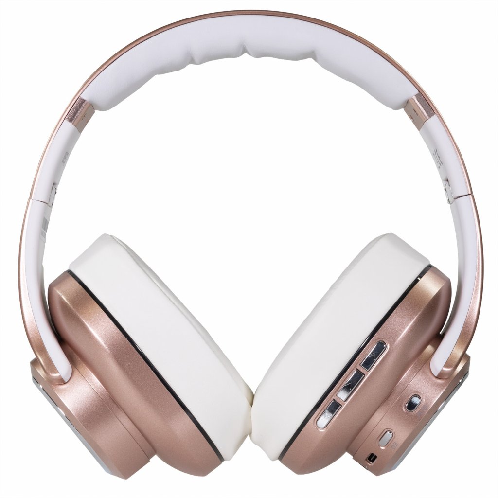 Obrázek EVOLVEO SupremeSound 8EQ, Bluetooth sluchátka s reproduktorem a ekvalizérem 2v1, růžové