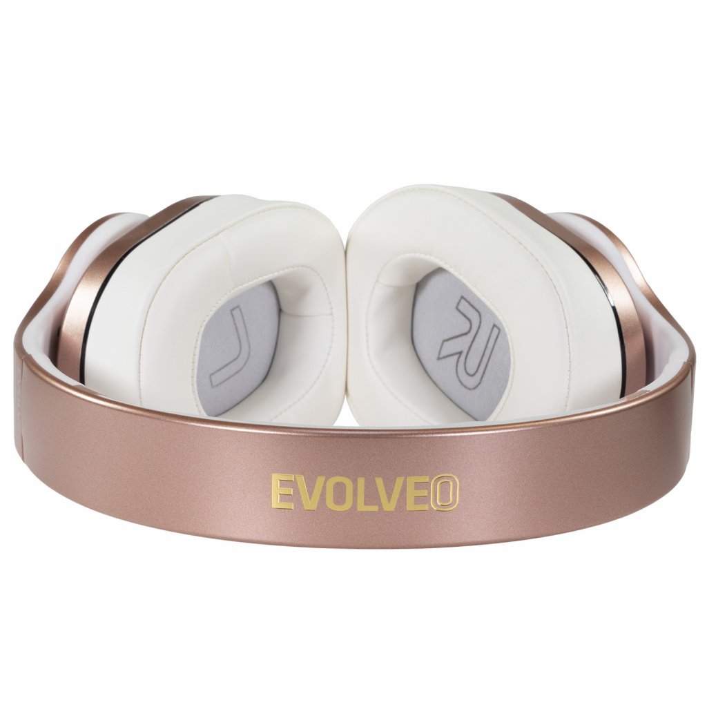 Obrázek EVOLVEO SupremeSound 8EQ, Bluetooth sluchátka s reproduktorem a ekvalizérem 2v1, růžové