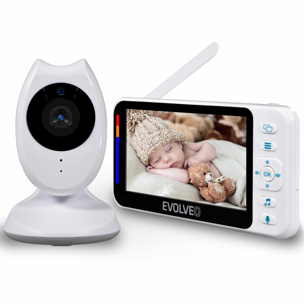 Obrázek EVOLVEO Baby Monitor N4, dětská video chůvička