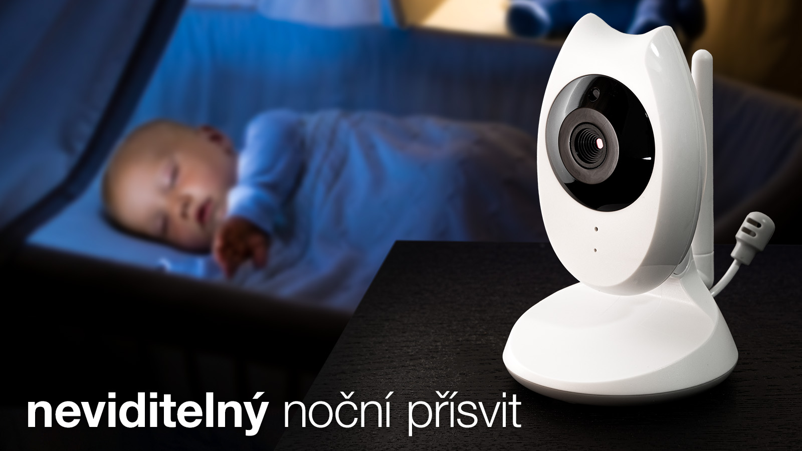 Obrázek EVOLVEO Baby Monitor N4, dětská video chůvička