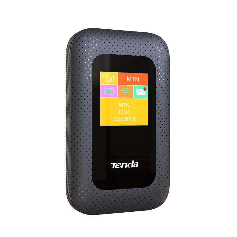 Obrázek Tenda 4G185 Wi-Fi N300 mobile 4G LTE Hotspot s LCD, baterie 2100 mAh, 1x microSIM,microSD, až 10 hod