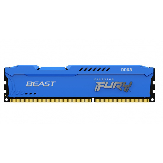 Obrázek Kingston FURY Beast/DDR3/8GB/1600MHz/CL10/1x8GB/Blue