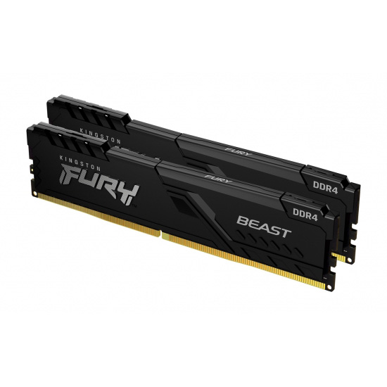 Obrázek Kingston FURY Beast/DDR4/32GB/3200MHz/CL16/2x16GB/Black