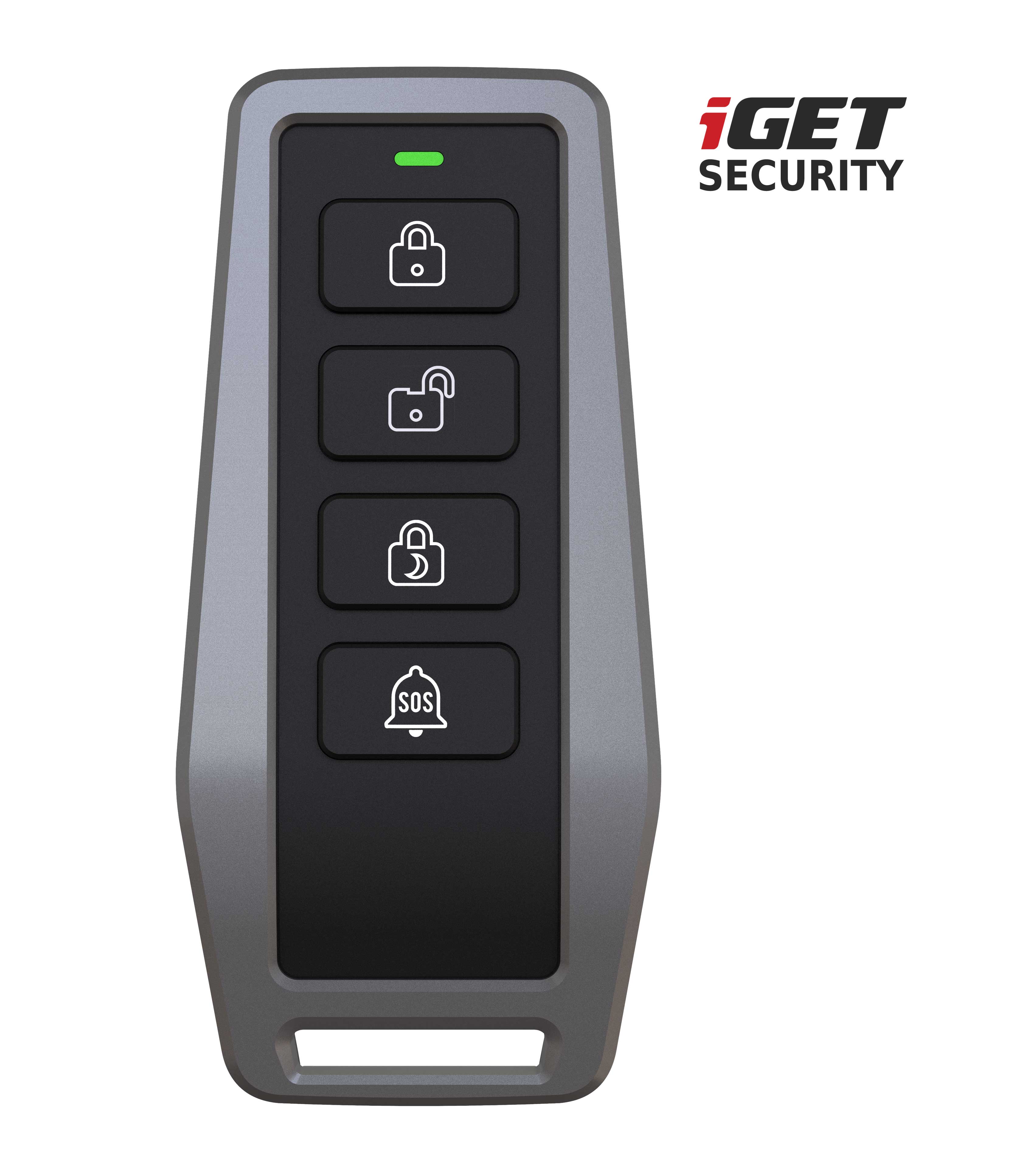 Obrázek iGET SECURITY EP5 - dálkové ovládání (klíčenka) pro alarm M5, výdrž baterie až 5 let