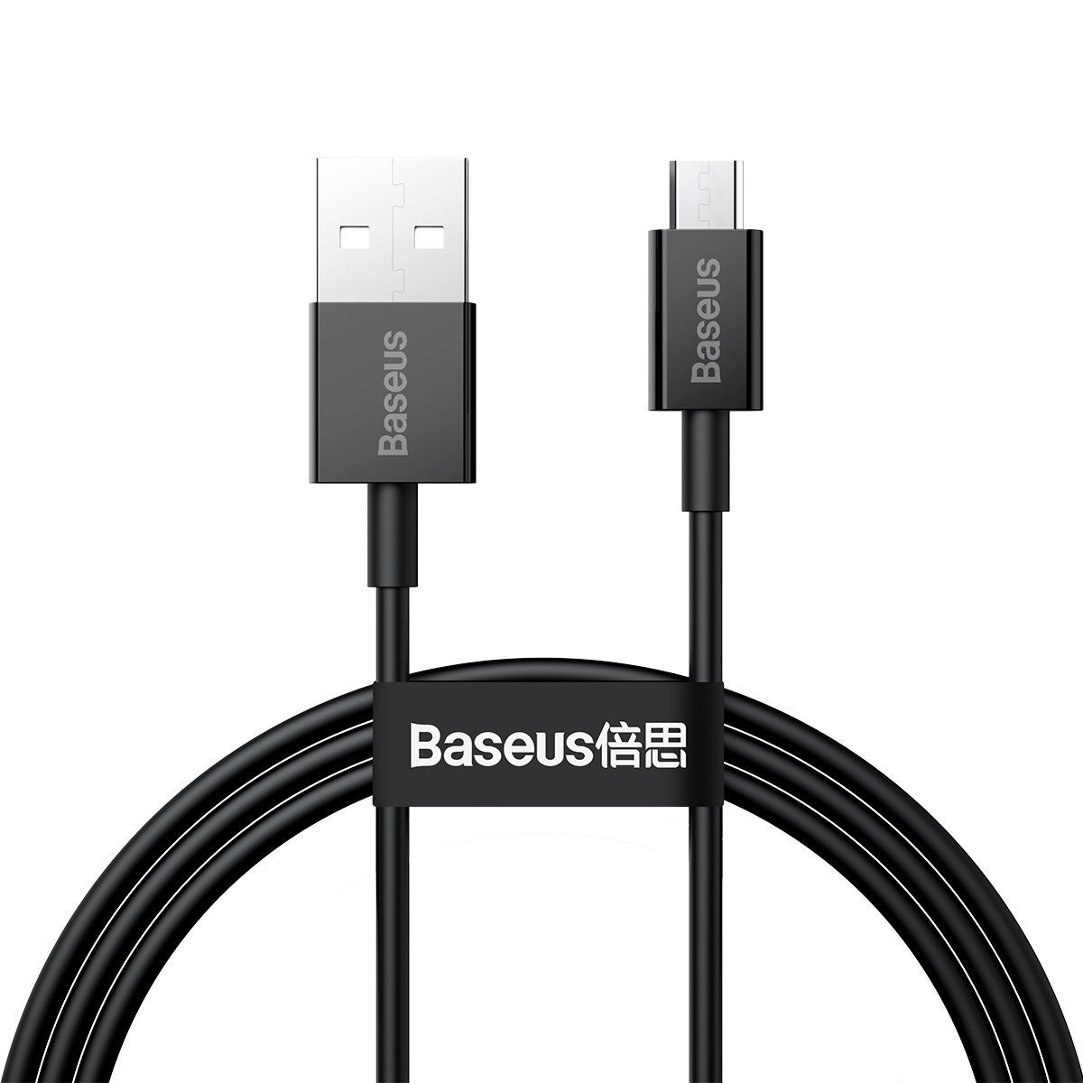 Obrázek Baseus CAMYS-01 Superior Fast Charging Datový Kabel MicroUSB 2A 1m Black