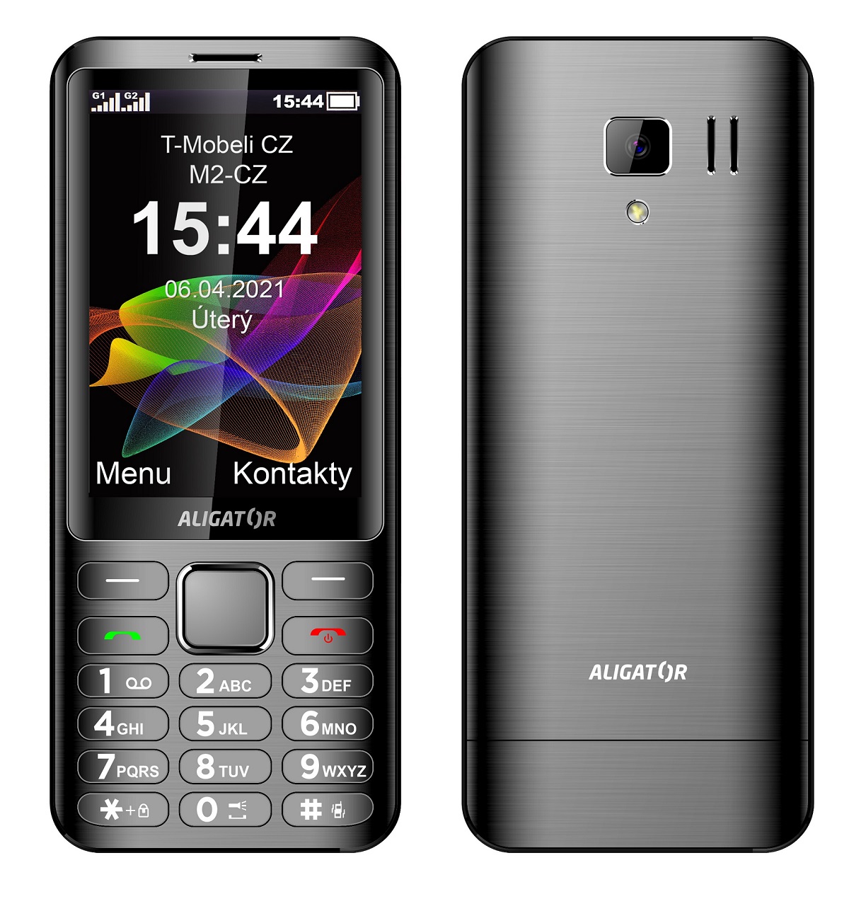 Obrázek ALIGATOR D950 Dual sim antracit