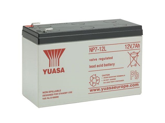 Obrázek Baterie pro UPS - YUASA NP7-12L (12V/7Ah/faston F2)