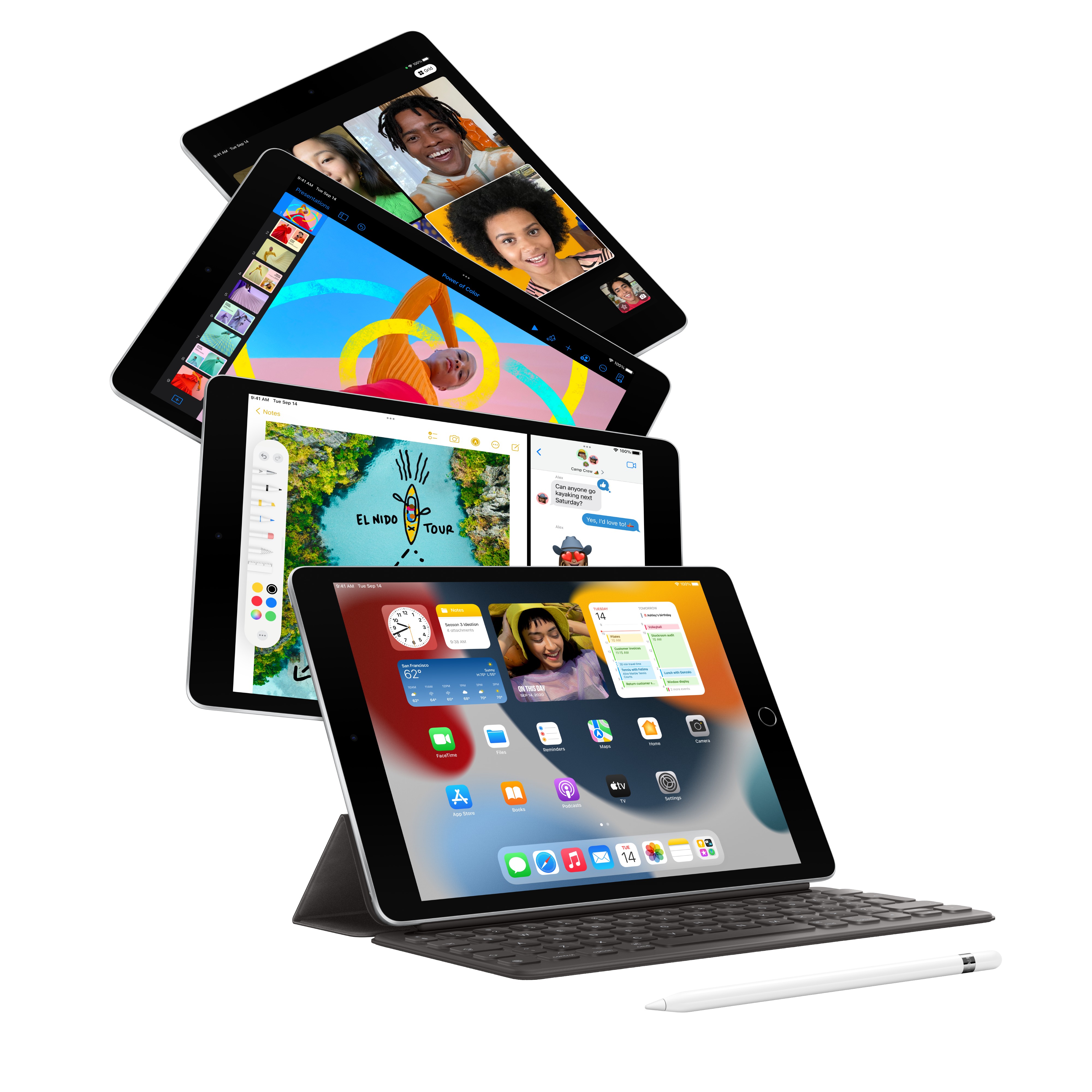 Obrázek iPad Wi-Fi + Cellular 64GB Space Gray (2021)