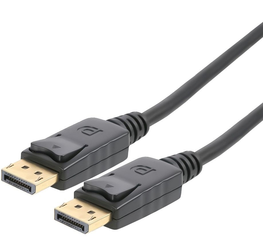 Obrázek PremiumCord DisplayPort 2.0 přípojný kabel M/M, zlacené konektory, 1m