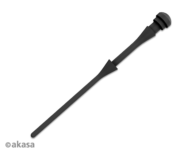 Obrázek Akasa protivibrační spony na ventilátory (60ks) černé