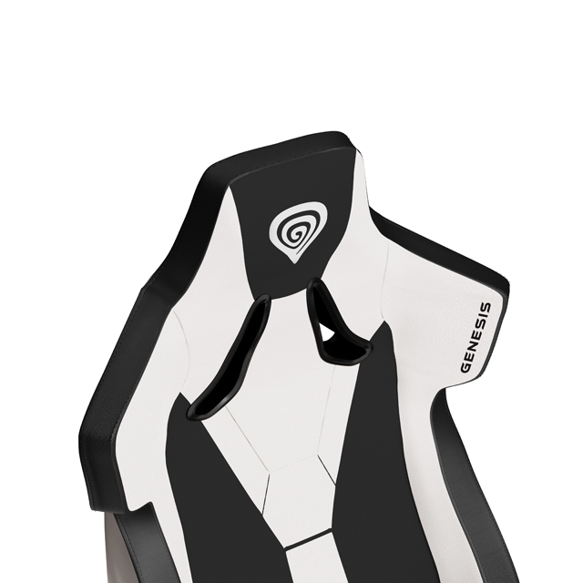 Obrázek Genesis herní křeslo NITRO 650 bílo-černá tkanina