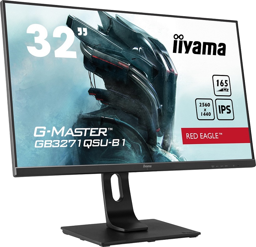 iiyama G-Master/GB3271QSU/31,5"/IPS/QHD/165Hz/1ms/Black/3R