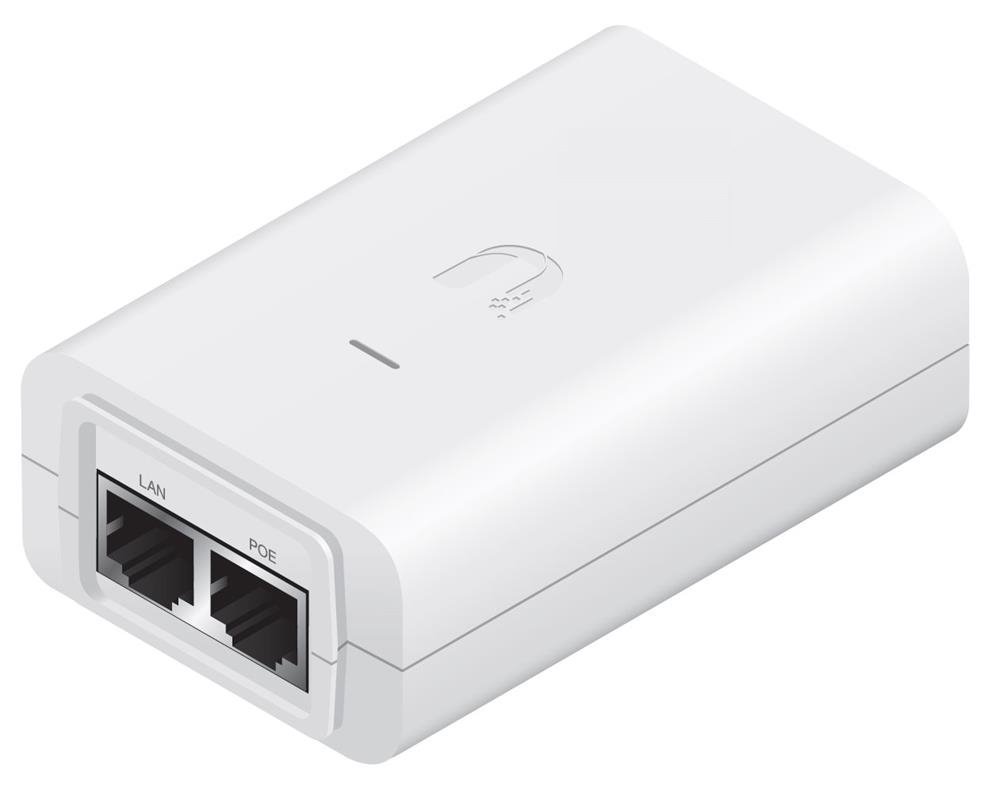 Ubiquiti POE-48 (48V,0.5A,24W)vč. napáj. kab. bílý