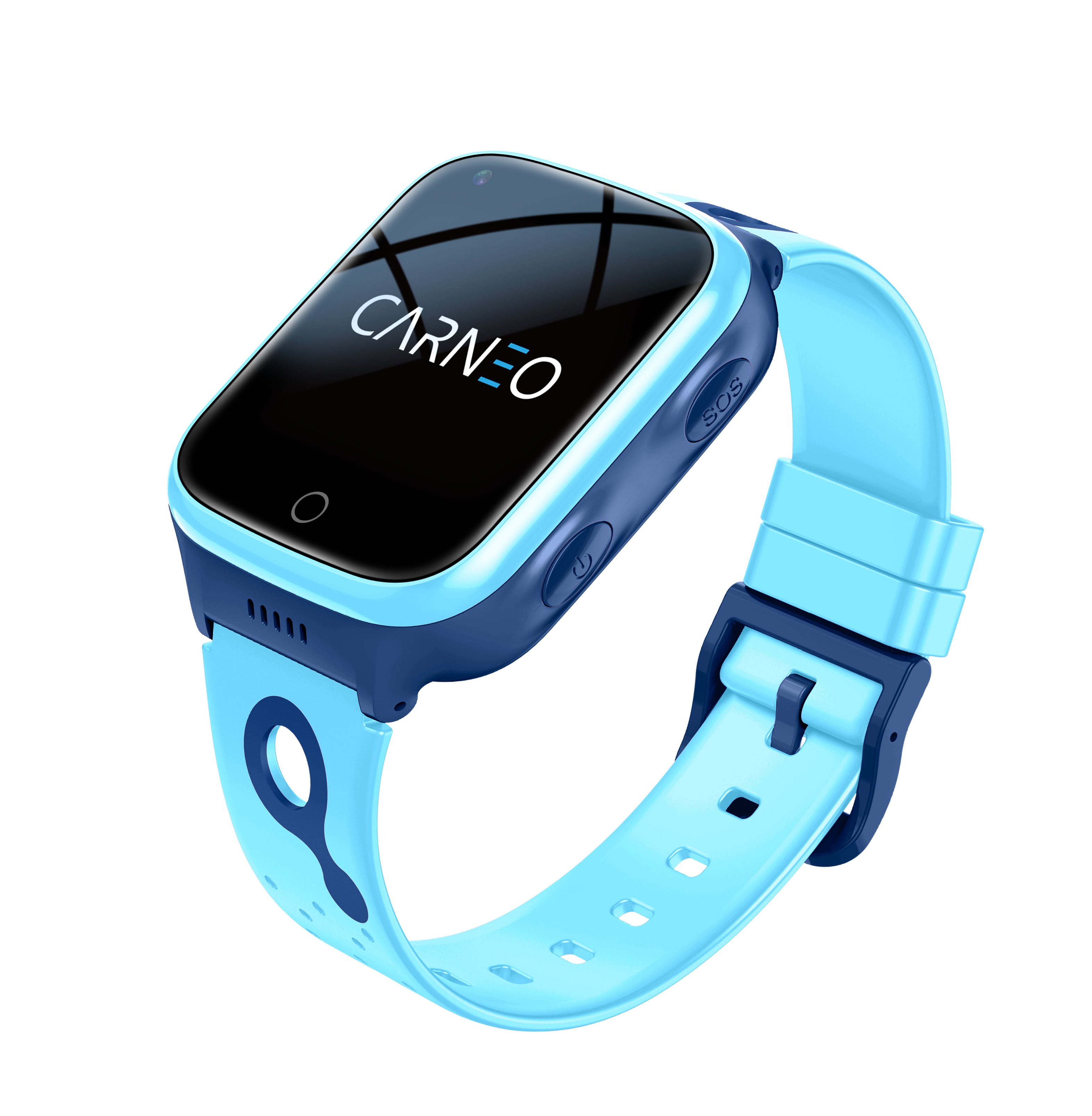 Obrázek CARNEO GuardKid+ 4G/Platinum Blue/Sport Band/Blue