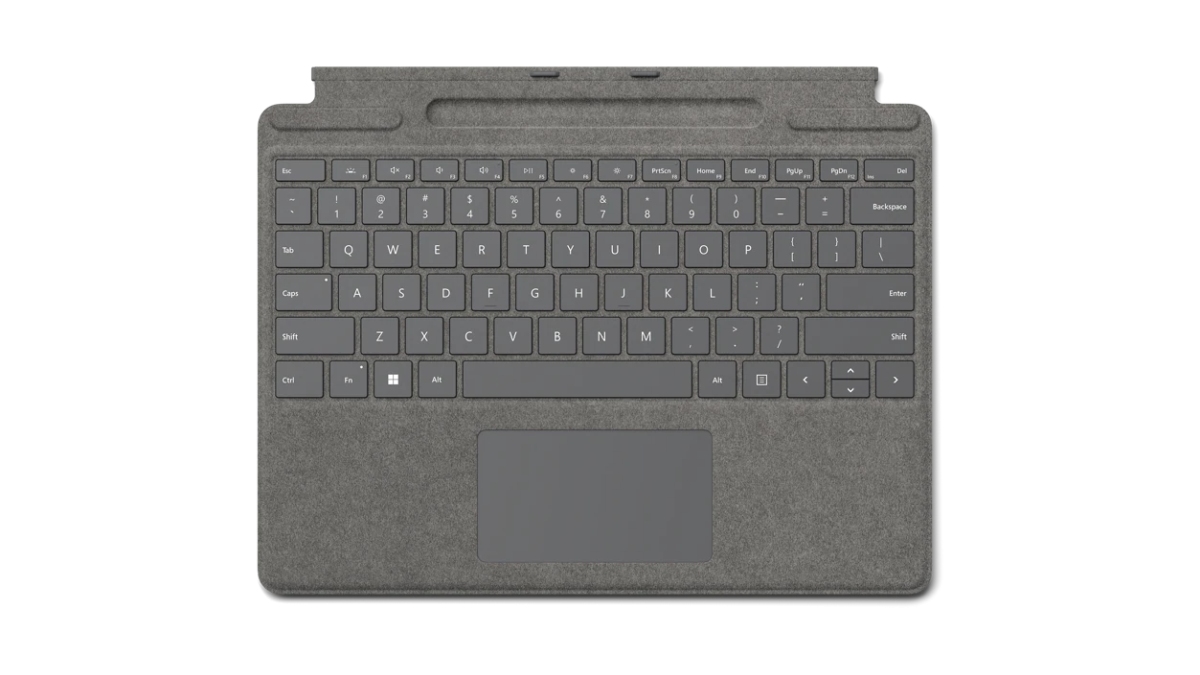 Obrázek Microsoft Surface Pro Signature Keyboard (Platinum), CZ&SK