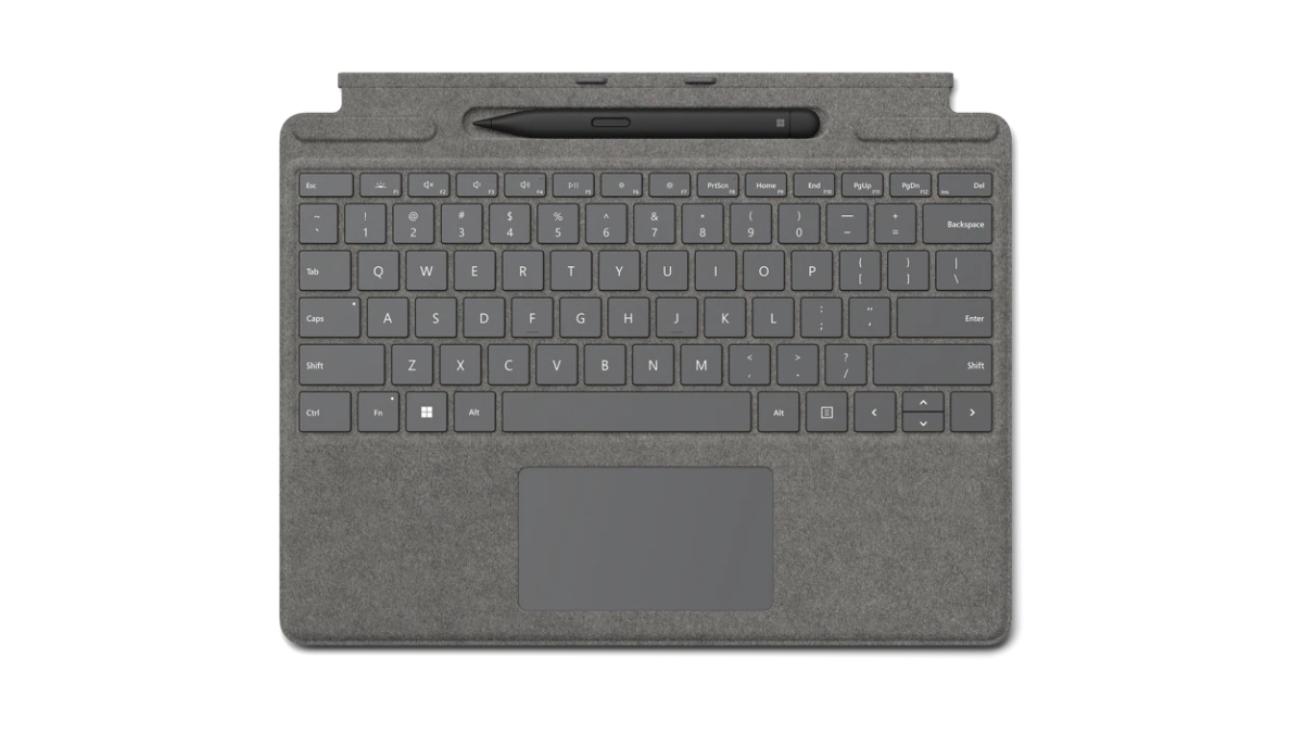 Obrázek Microsoft Surface Pro Signature Keyboard + Slim Pen 2 Bundle (Platinum), CZ&SK