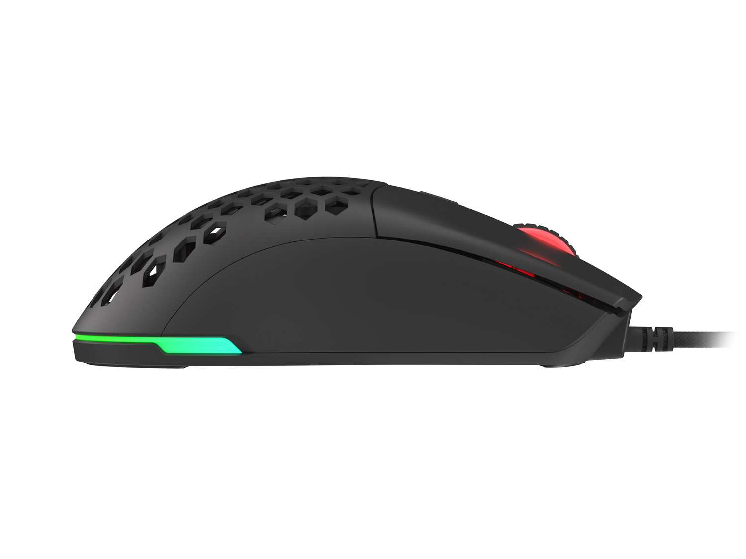 Obrázek Genesis herní optická myš KRYPTON 750/RGB/8000 DPI/Herní/Optická/8 000 DPI/Drátová USB/Černá