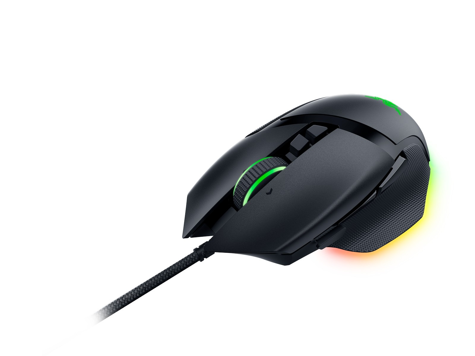 Obrázek Razer Basilisk V3/Herní/Optická/Pro praváky/26 000 DPI/Drátová USB/Černá