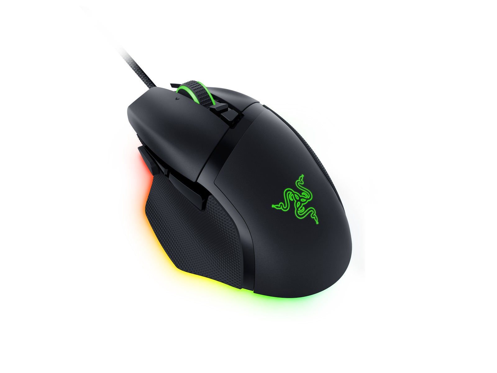 Obrázek Razer Basilisk V3/Herní/Optická/Pro praváky/26 000 DPI/Drátová USB/Černá