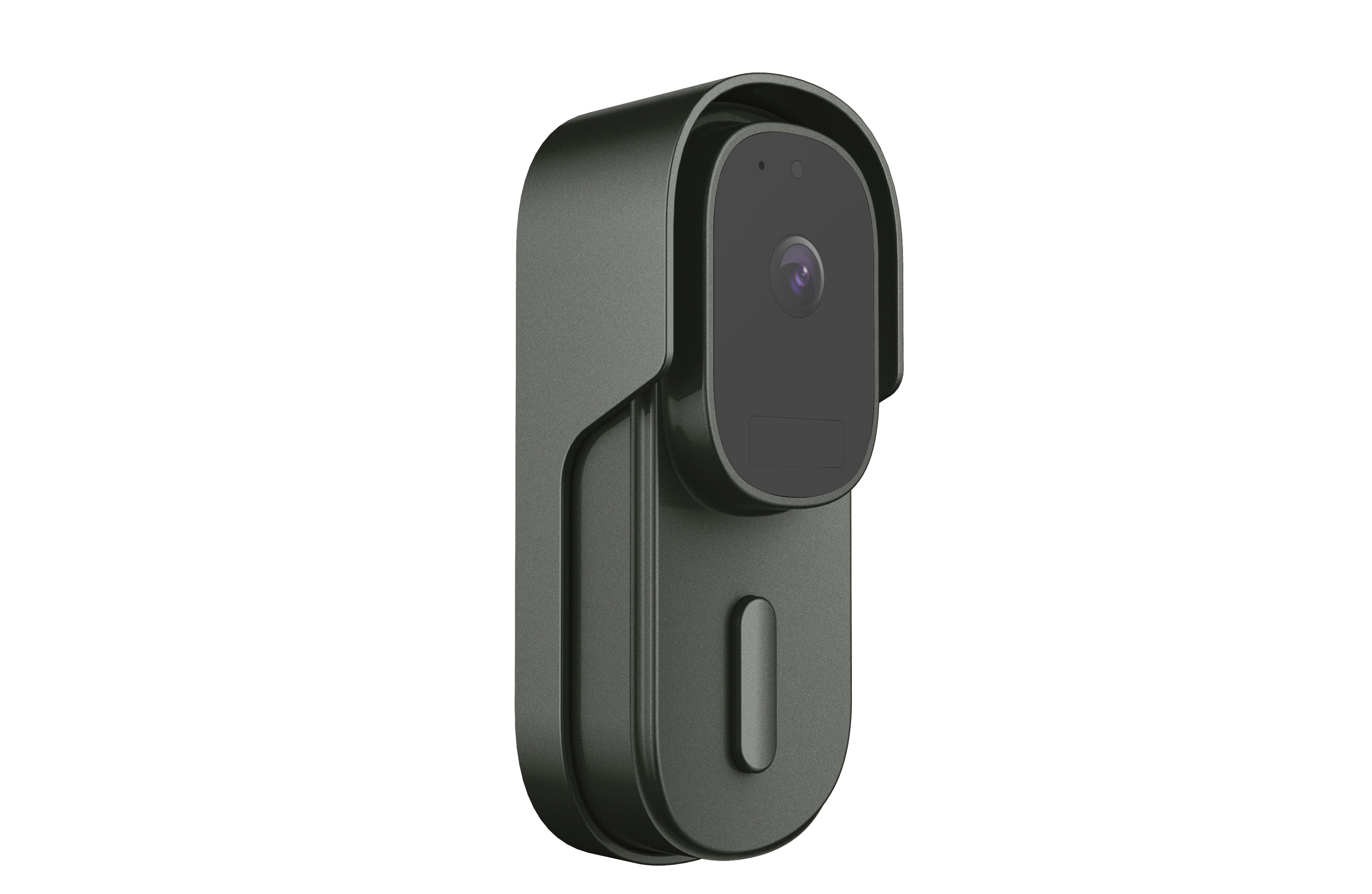 Obrázek iGET HOME Doorbell DS1 Anthracite - WiFi bateriový videozvonek, FullHD, obousměrný zvuk, CZ aplikace