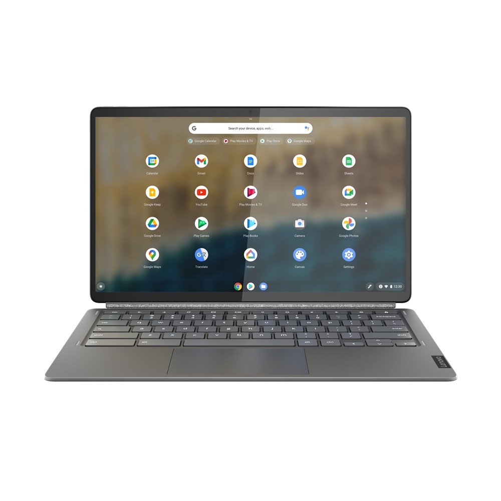 Lenovo IdeaPad Duet 5 Chrome/13Q7C6/SD-7c Gen2/13,3"/FHD/T/8GB/256GB eMMC/Adreno/Chrome/Gray/2R