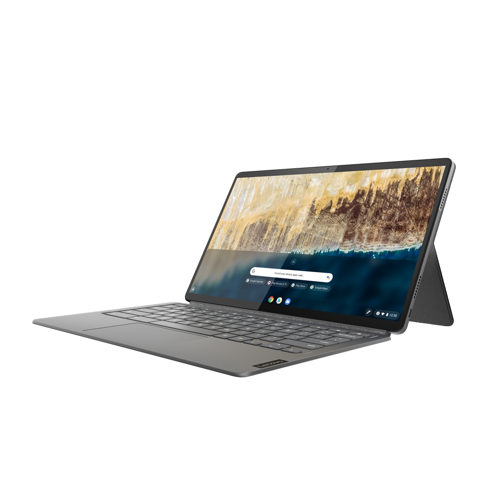 Obrázek Lenovo IdeaPad Duet 5 Chrome/13Q7C6/SD-7c Gen2/13,3"/FHD/T/8GB/256GB eMMC/Adreno/Chrome/Gray/2R