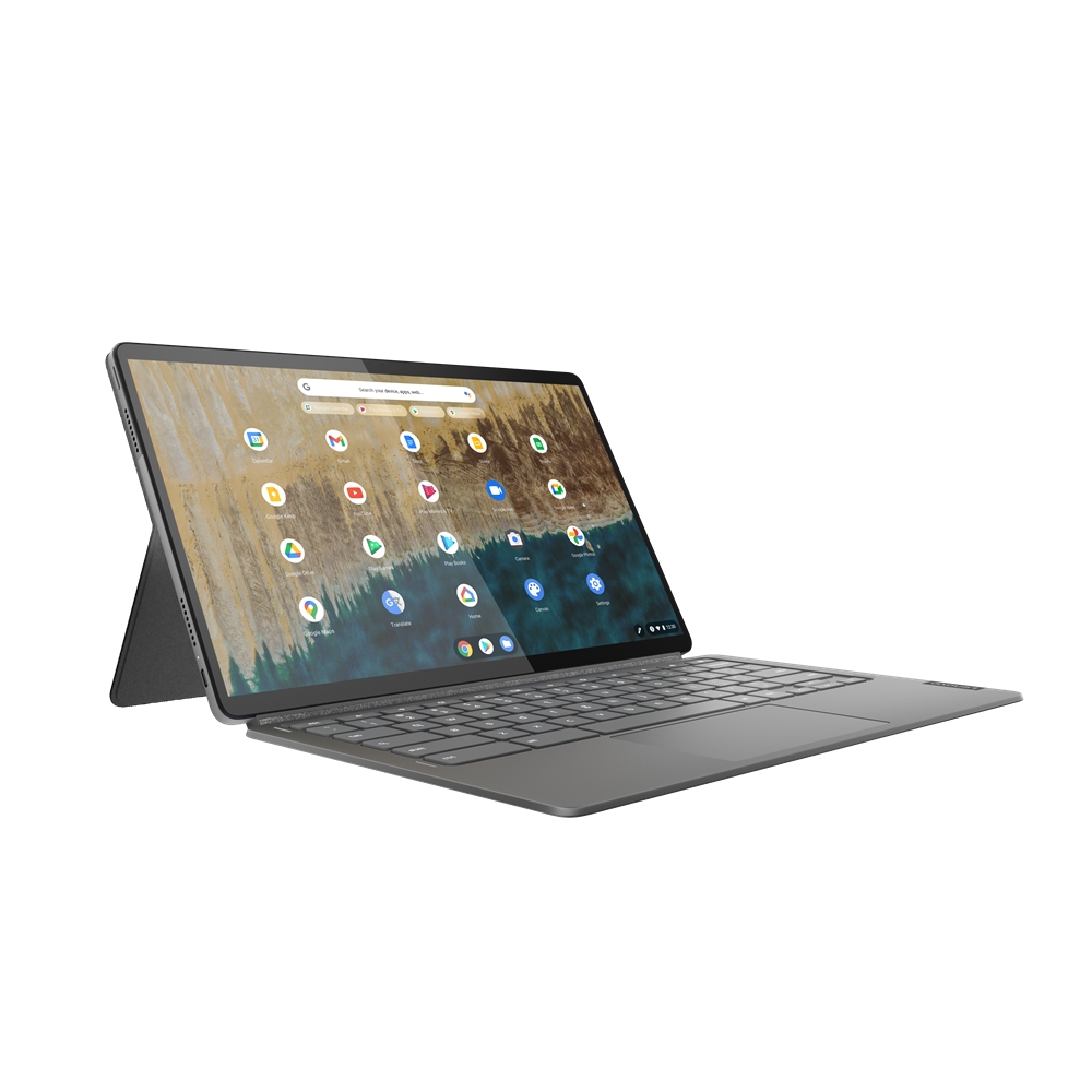 Obrázek Lenovo IdeaPad Duet 5 Chrome/13Q7C6/SD-7c Gen2/13,3"/FHD/T/8GB/256GB eMMC/Adreno/Chrome/Gray/2R