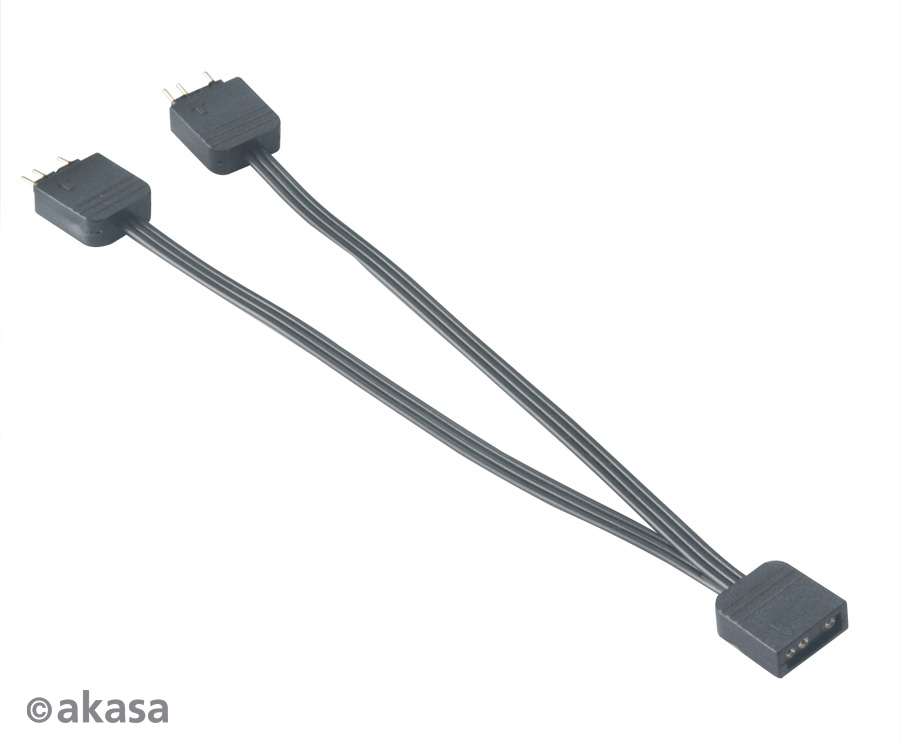 Obrázek AKASA - aRGB LED splitter, 3-pin 2 ks