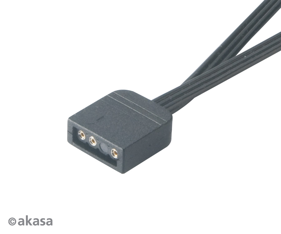 Obrázek AKASA - aRGB LED splitter, 3-pin 2 ks