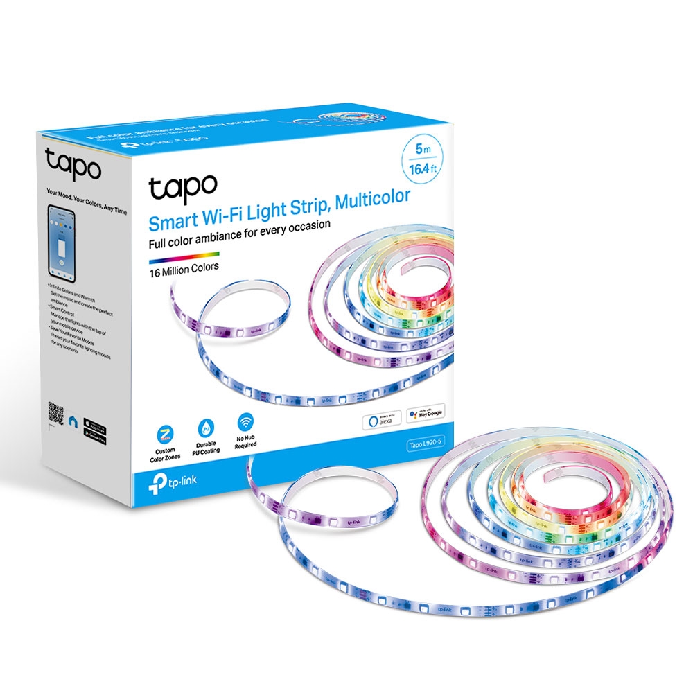 Obrázek TP-link chytrá LED páska Tapo L920-5 barevná 5m, voděodolná