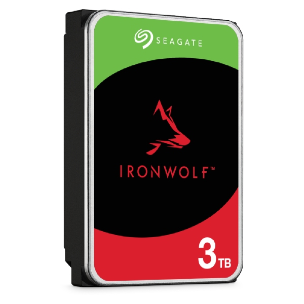 Obrázek Seagate IronWolf/3TB/HDD/3.5"/SATA/5400 RPM/3R